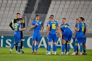 Минспорта опубликовало список футболистов сборной Украины на матч с Боснией и Герцеговиной