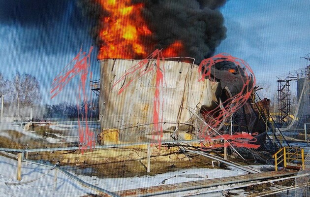 В Бєлгородській області після «бавовни» спалахнула нафтобаза