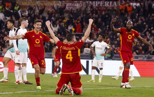 "Рома" розгромила "Брайтон"