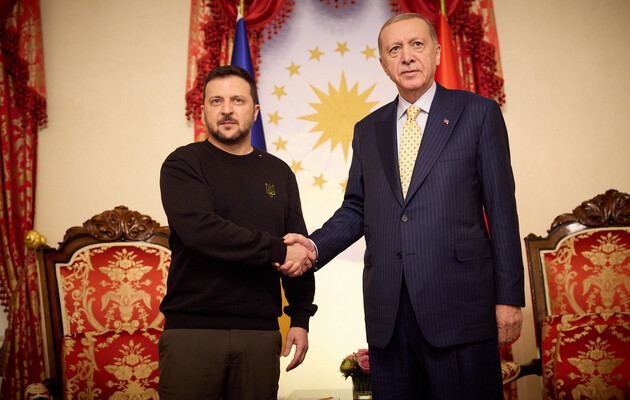 Зеленський прокоментував зустріч з Ердоганом 