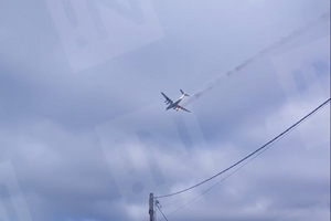 В России разбился военно-транспортный самолет Ил-76