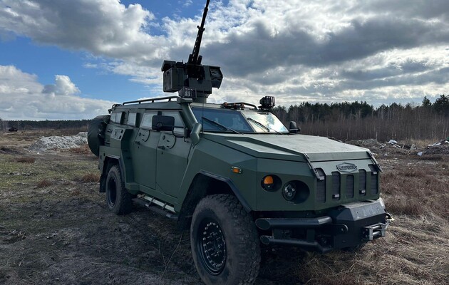 В Украине испытали бронеавтомобиль «Новатор» с боевой турелью на дистанционном управлении