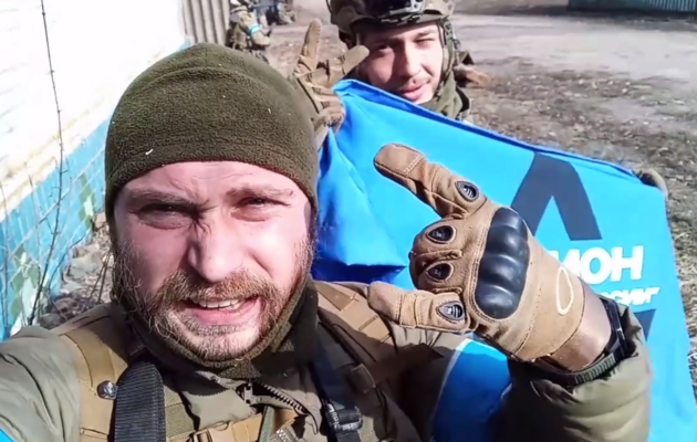 Бійці легіону «Свобода Росії»: «Передаємо привіт зі звільненої частини Тьоткіного»