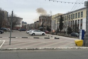 В Бєлгороді дрон врізався в будівлю ФСБ