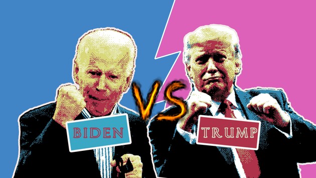 Выборы президента США: новый опрос показал незначительное преимущество Байдена над Трампом