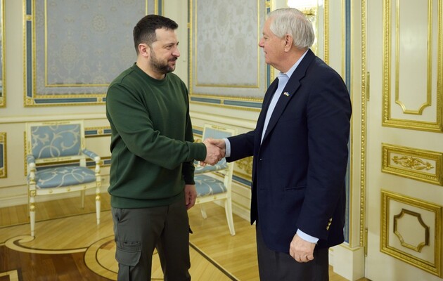 Зеленський пояснив ціль візиту американського сенатора Грема в Україну