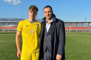 Сын Андрея Шевченко дебютировал в составе юношеской сборной Украины