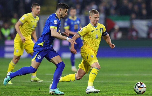 Україна за три хвилини перевернула гру проти боснійців та зіграє у фіналі кваліфікації Євро-2024