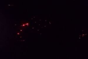 Прикордонники показали, як виглядає вночі «полювання» на російські дрони