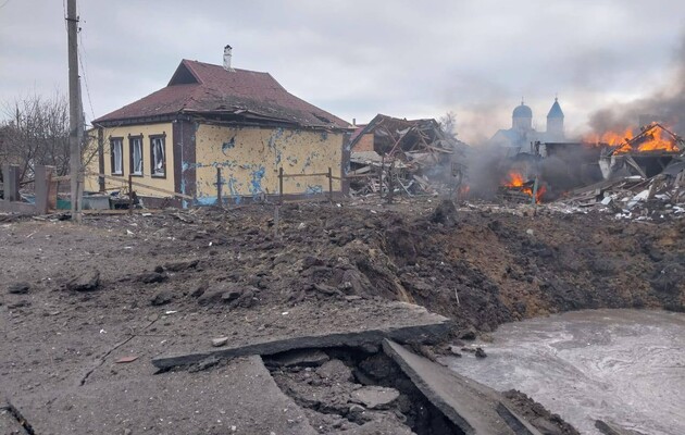 Россияне ударили по Вовчанским Хуторам в Харьковской области и убили мирного жителя