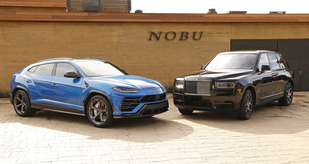 Lamborghini Urus и Rolls-Royce Cullinan