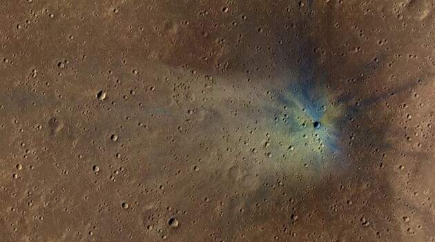 Кратер появился 2,3 миллиона лет назад