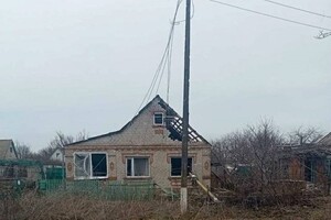 В Запорожской области в результате падения БПЛА пострадал мирный житель