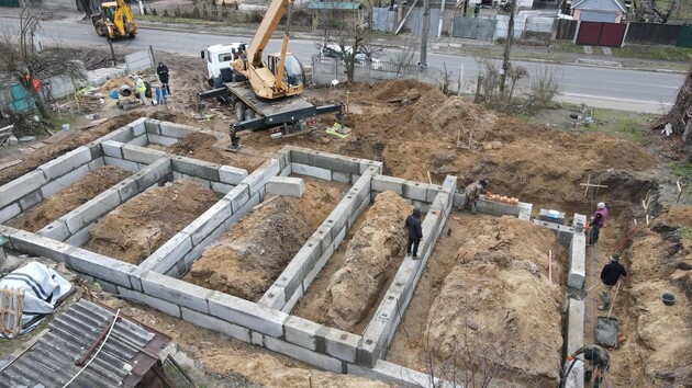 Відбудова житла в Бучі