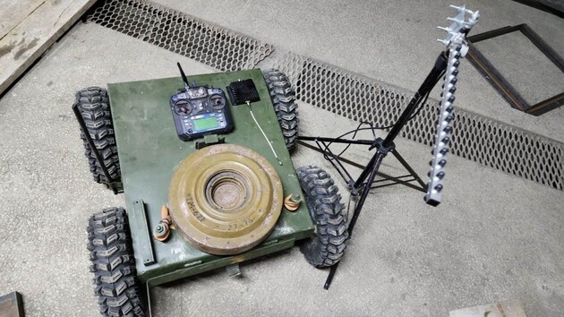 Россияне использовали наземные дроны для установки мин на Сумщине