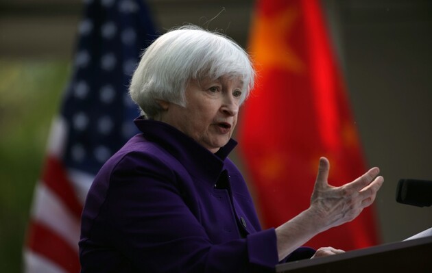 Глава минфина США предупредила Пекин о санкциях против китайских банков, помогающих России