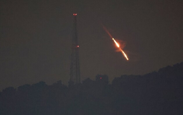 Ночная атака на Израиль