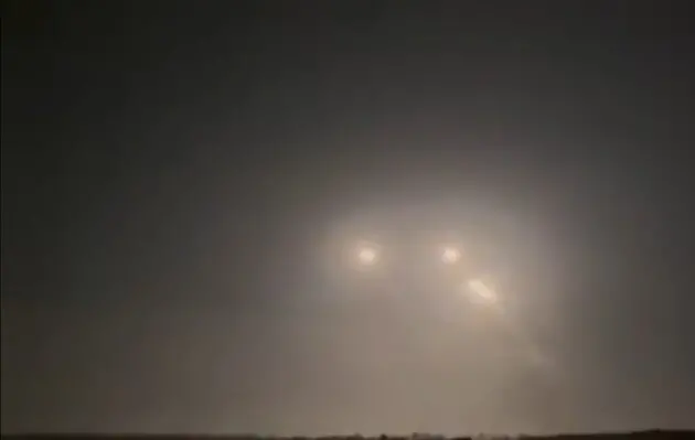 У Генштабі показали кадри пусків ракет по військовому аеродрому в Джанкої