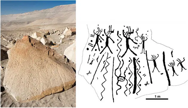 Стародавні наскельні малюнки у Перу могли створювати під дією наркотиків, припустили вчені