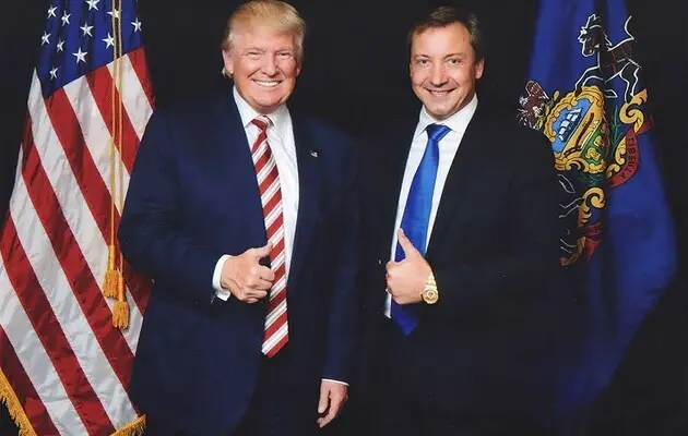 Роман Василенко с Трампом