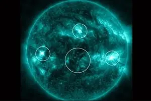 На Солнце произошло сразу четыре вспышки: Землю накроет магнитная буря