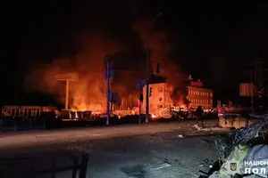 В Харькове во время атаки 