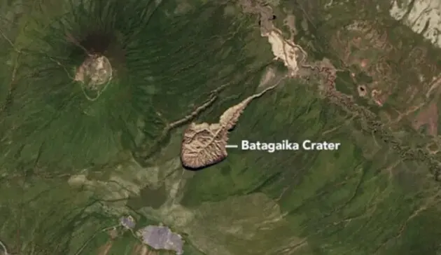 Батагайка розширилася на 200 метрів за 10 років