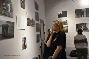 В Киеве открылась фотовыставка Максима Кривцова 