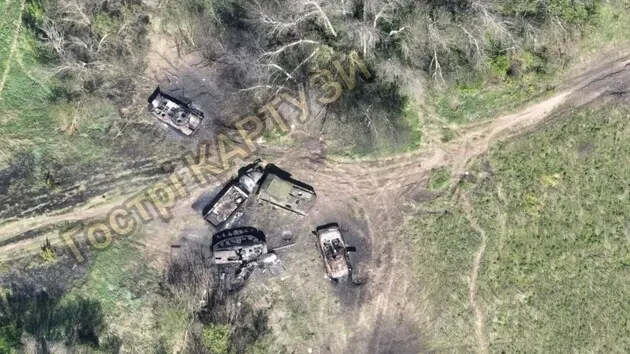 Наступление войск РФ на Харьковскую область: бойцы Нацгвардии уничтожили четыре БМП