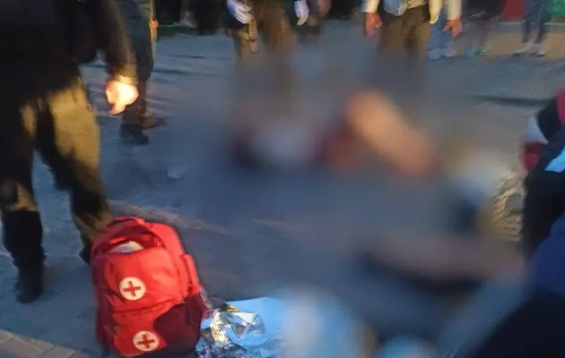 В центрі Броварів чоловік підірвав гранату: двоє постраждалих – мер Сапожко