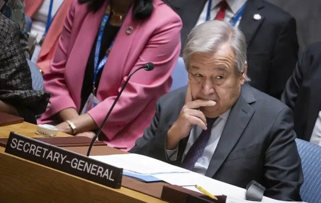 Глава ООН закликав до негайного припинення вогню в Газі та звільнення заручників