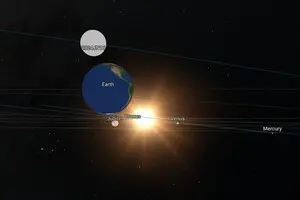 Едва не столкнулись: астероид размером с машину подлетел очень близко к Земле