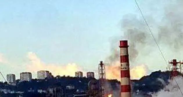 Массированныйй воздушный удар по РФ - беспилотники атаковали порт и нефтебазу Новороссийска
