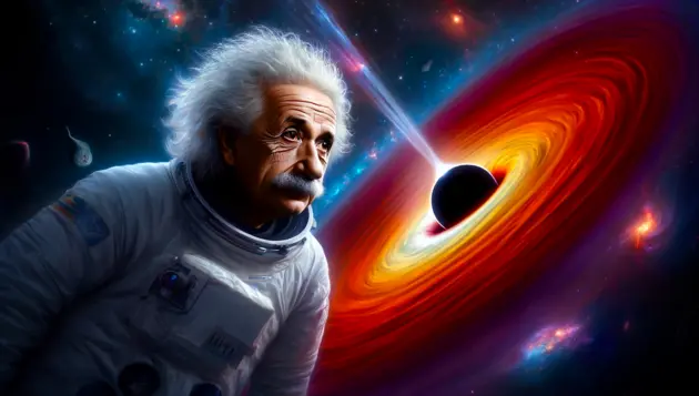 Ученые увидели в черной дыре то, что предсказывал Эйнштейн
