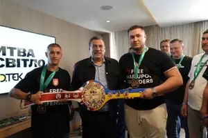 Битва за свет: президент WBC Сулейман поздравил украинских ветеранов и выразил им уважение