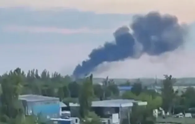 ЗСУ вдарили по складу з пальним на окупованій Луганщині, там пожежа ‒ Лисогор