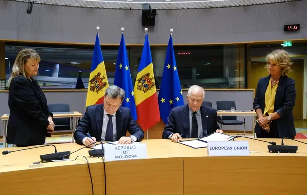 Молдова та ЄС підписали договір про безпекове партнерство