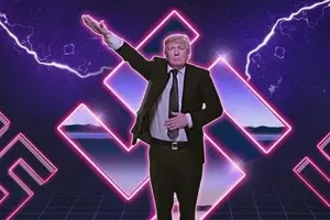Трамп зганьбився розміщенням у соцмережах відео із рекламою Рейху