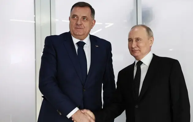 Милорад Додик и Владимир Путин