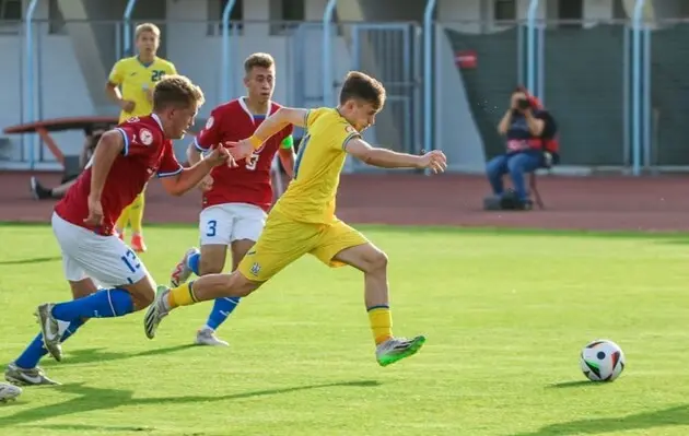Украина проиграла второй подряд матч и вылетела с юношеского Евро-2024