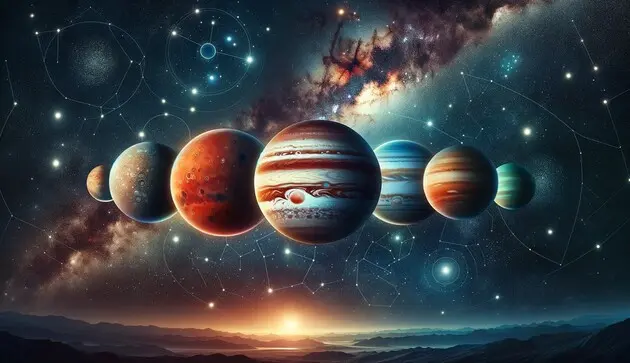 В ночном небе можно будет увидеть парад планет