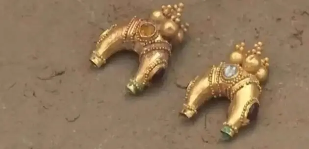 Археологи нашли уникальные золотые украшения государства Кангюй