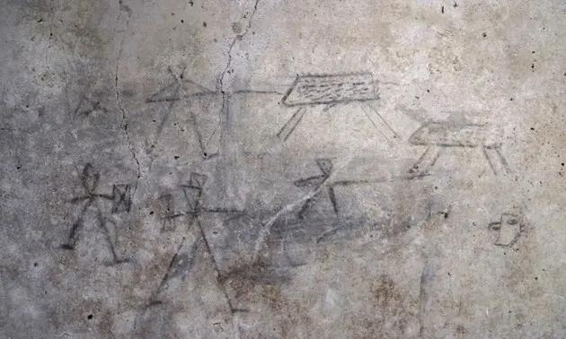 Археологи нашли в Помпеях детские рисунки