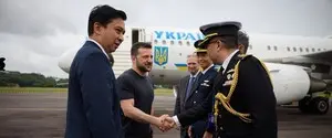 Зеленський прибув у Сінгапур