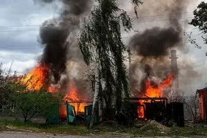 Повітряна атака на Київщину спричинила пожежу - ОВА
