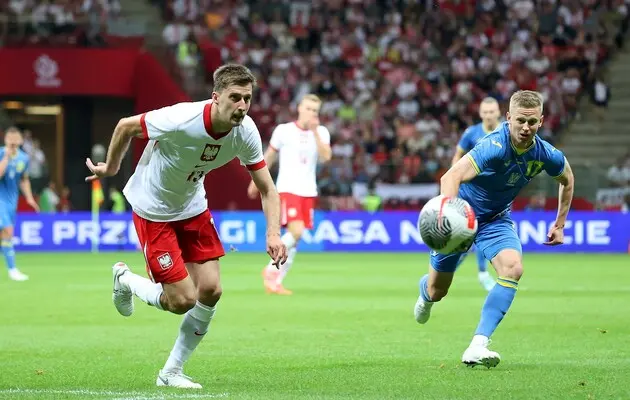 Украина проиграла Польше в товарищеском матче в Варшаве