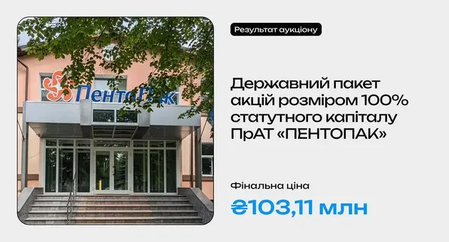 В Украине впервые продали санкционный завод – Фонд госимущества