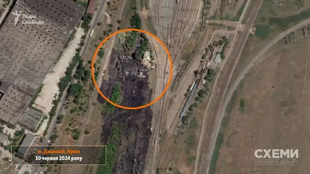 Ракетная атака ВСУ по российской ПВО в Крыму: опубликованы спутниковые снимки места удара