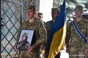 В Киеве попрощались с военнослужащей Шурой Рязанцевой «Ялтой»
