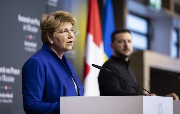 Як і коли Росія може бути включена у мирний процес залишається питанням – президентка Швейцарії